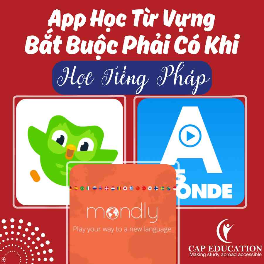 App Học Từ Vựng Bắt Buộc Phải Có Khi Học Tiếng Pháp